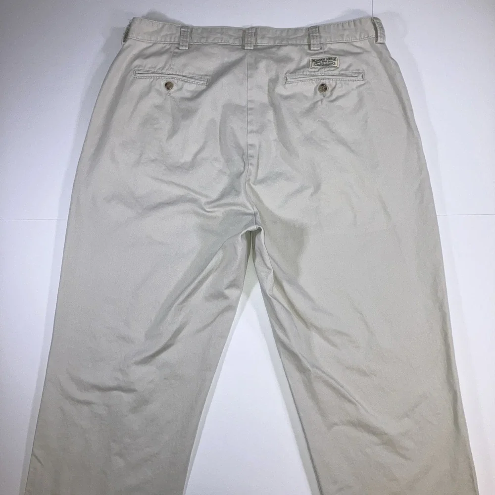 Vintage‎ Y2K Polo Jeans Co Ralph Lauren Pants Mens 38x30 Khaki Chino